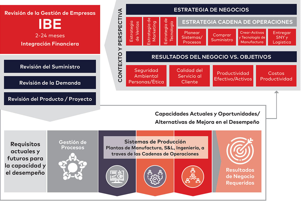 Figura 2 - Organización de la Cadena de Operaciones Integrada